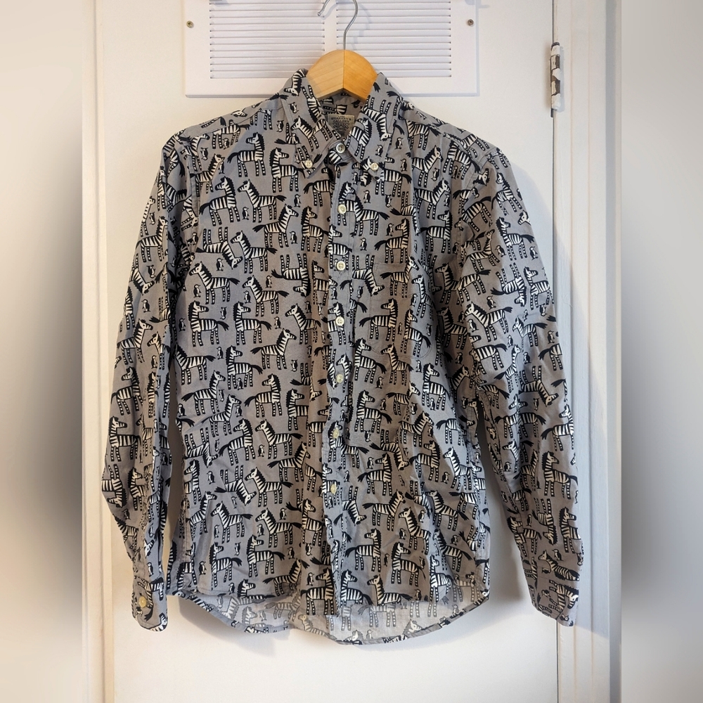 Shirt Zebra pattern